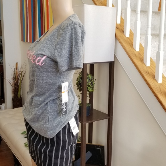 Carbon Copy Womens Overrated Graphic T-Shirt - Picture 2 of 3